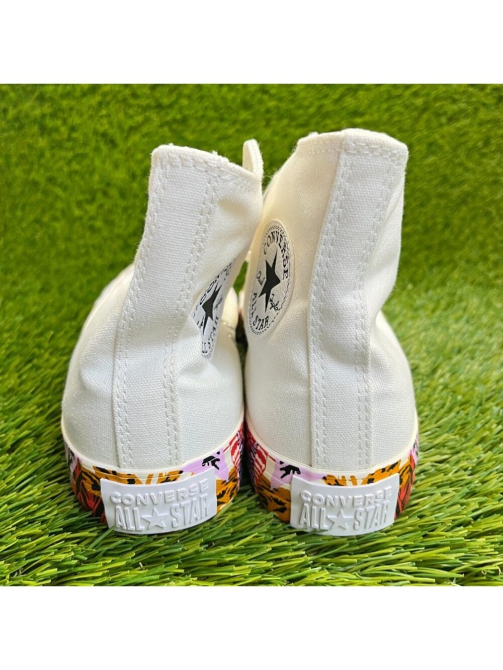 Converse Chuck Taylor All Star High Womens Size 8 White Athletic Shoes Sneakers - Picture 6 of 10